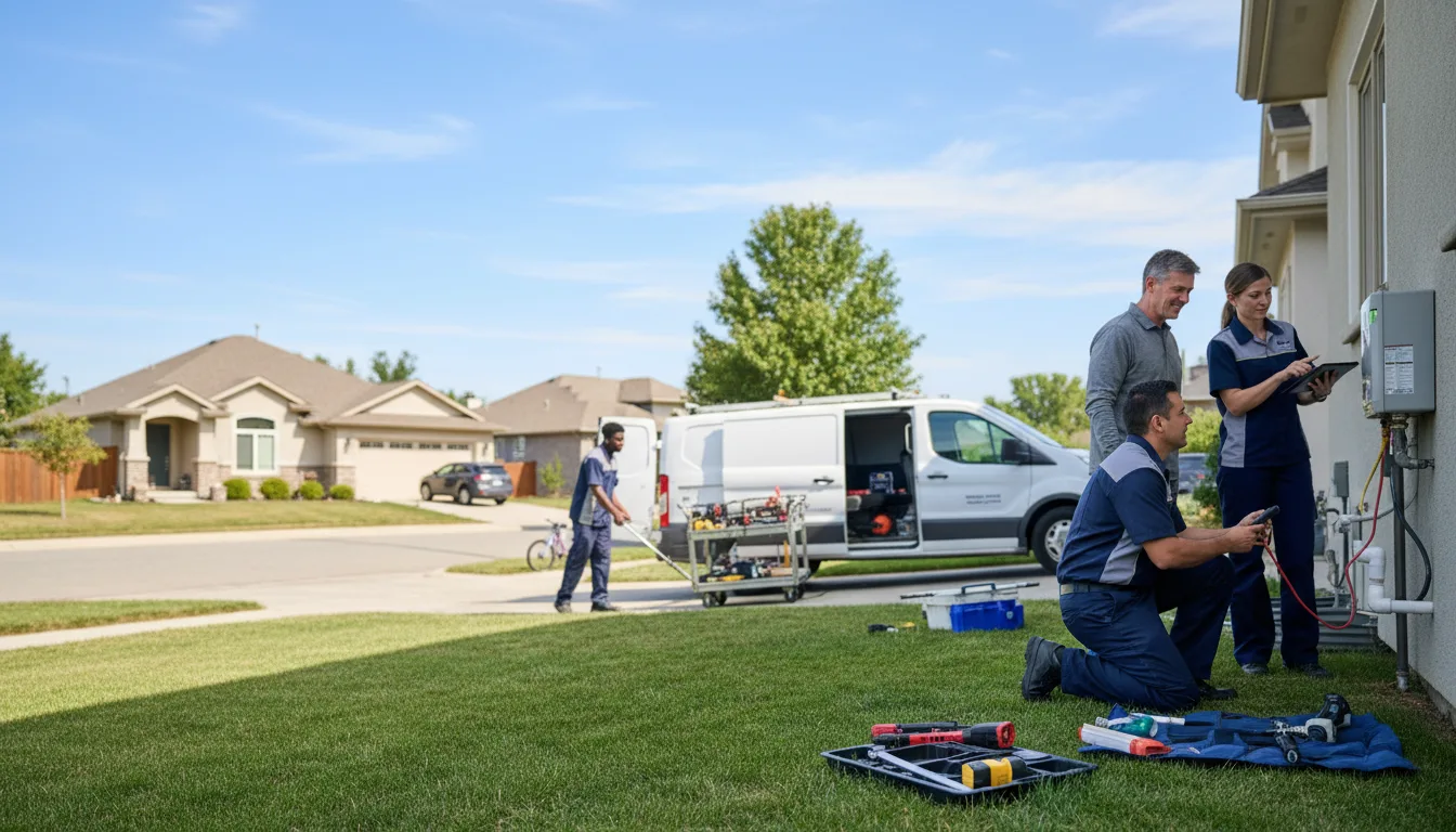 Tankless water heater service in West Barnstable, MA